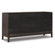 Ashley 60" Sideboard Display Server, 2 Double Door Cabinets, Brown