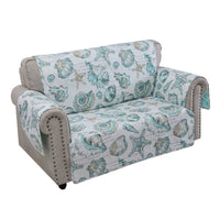 White and Blue and Brown