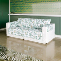 White and Blue and Brown