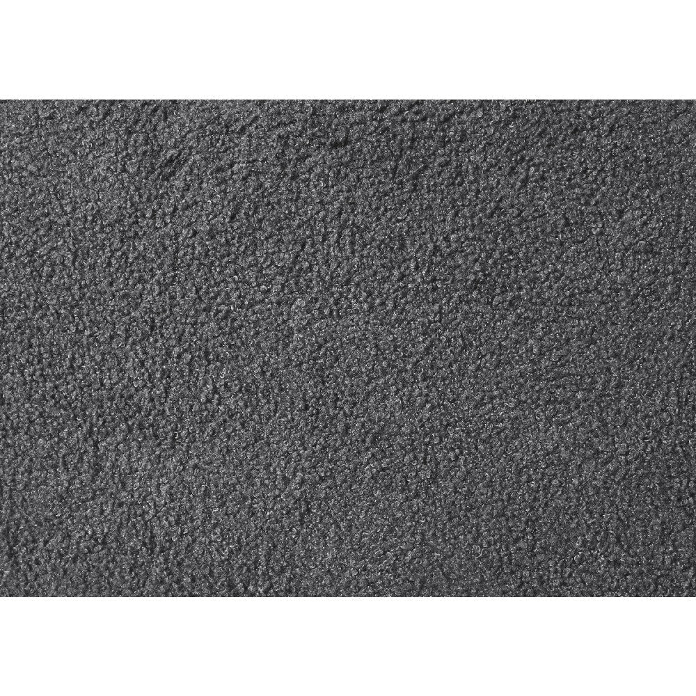 Aegis Queen Size Bed Wingback Channel Tufted Charcoal Gray Upholstery By Casagear Home