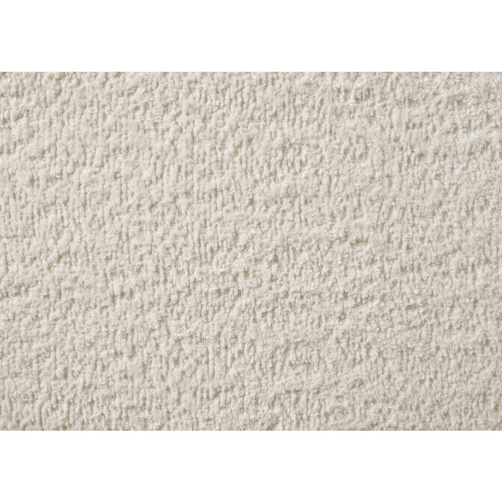 Aegis Queen Size Bed Wingback Channel Tufted Cream Beige Upholstery By Casagear Home