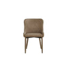 Tika 26 Inch Counter Height Chair, Set of 2, Faux Leather, Light Gray By Casagear Home