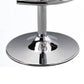 Vera 19-29 Inch Counter Height Stool Round Swivel Adjustable Black By Casagear Home BM307538