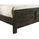 Aver Full Size Bed, Transitional Carved Panel Design, Nutmeg Brown Wood By Casagear Home