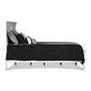 Umi Twin Size Bed Classic Panel Design with Molded Details White Wood By Casagear Home BM308828