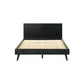 Mian Bedroom 3 pcs Set Queen Platform Bed and Nightstand Sleek Black By Casagear Home BM308894