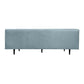 Lup 80 Inch Sofa Soft Cushions Button Tufted Sky Blue Polyester Velvet By Casagear Home BM308905