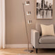 60 Inch Floor Lamp, 3 Drum Metal Shades, Modern Style, Silver Frame By Casagear Home