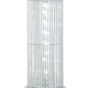 Jin 28 Inch Table Lamp, Gray Drum Fabric Shade, Modern Round Base, Silver By Casagear Home