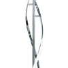 Jam 63 Inch Floor Lamp, LED, Metal Round Base, Accent Silver Metal Base By Casagear Home