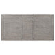 Elina 60-78 Inch Dining Table, Extension Leaf, Gray Asian Hardwood, MDF