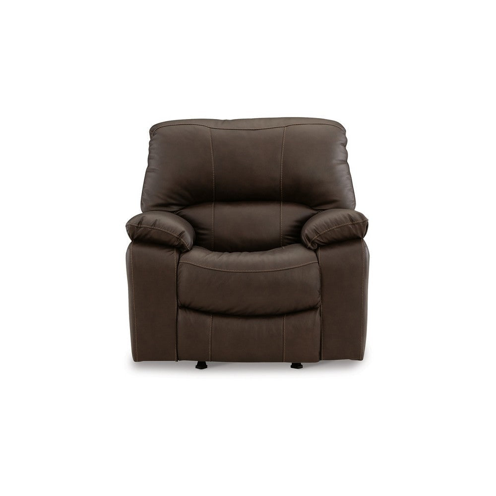 Ashley Niy 41’’ Chair Power Rocker Recliner Cushioned Dark Brown BM309301