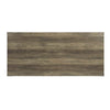 Eli 71 Inch Dining Table, Distressed Rustic Gray, Industrial Metal Rivets By Casagear Home