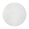 Jerry 54 Inch Dining Table, Round Faux Marble Top, Black Pedestal Base By Casagear Home