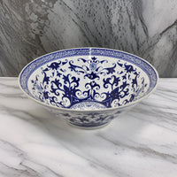 Blue and White