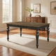 Lauren 63-81 Inch Dining Table, Extendable, Wood Rectangular Top, Brown By Casagear Home
