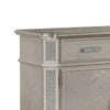 Scott 60 Inch Sideboard Buffet Console 6 Drawers and 2 Shelves Beige Wood By Casagear Home BM310223