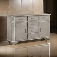 Taupe and Silver