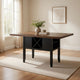 Jade 62 Inch Counter Height Dining Table, Rectangular Top, Wood, Brown By Casagear Home