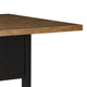 Jade 62 Inch Counter Height Dining Table Rectangular Top Wood Brown By Casagear Home BM310258