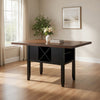 Jade 62 Inch Counter Height Dining Table, Rectangular Top, Wood, Brown By Casagear Home
