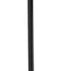 24 Inch Table Lamp Angled Stem Round Base Metal Black Antique Gold By Casagear Home BM311073