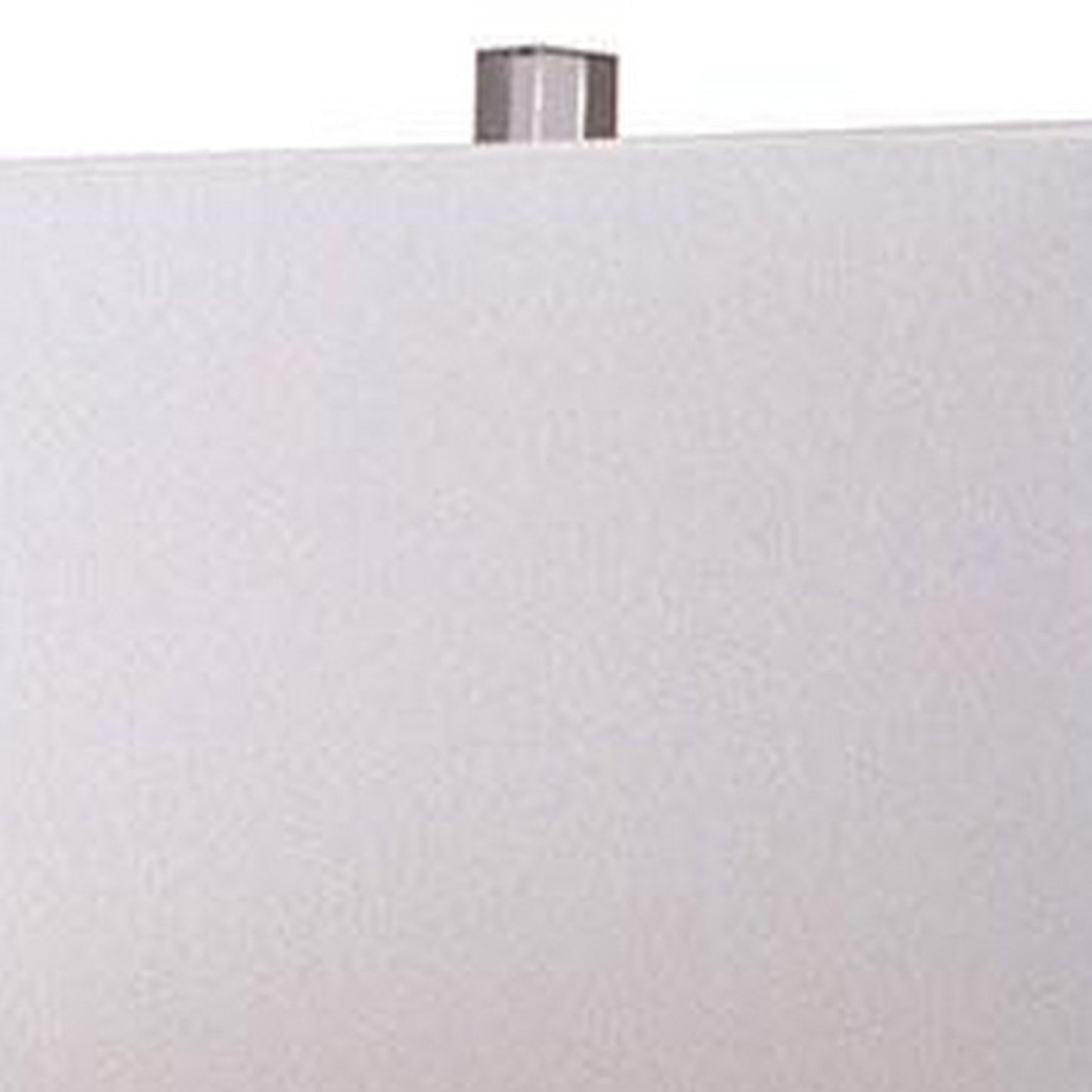 25 Inch Table Lamp Glitter Panel Frieze Base Glass Silver Metal Frame By Casagear Home BM311075