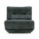 Ani 43 Inch Large Power Electric Recliner Chair Modern Dark Gray Black By Casagear Home