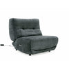 Ani 43 Inch Large Power Electric Recliner Chair Modern Dark Gray Black By Casagear Home