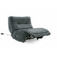 Ani 43 Inch Large Power Electric Recliner Chair, Modern Dark Gray, Black By Casagear Home