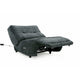 Ani 43 Inch Large Power Electric Recliner Chair Modern Dark Gray Black By Casagear Home
