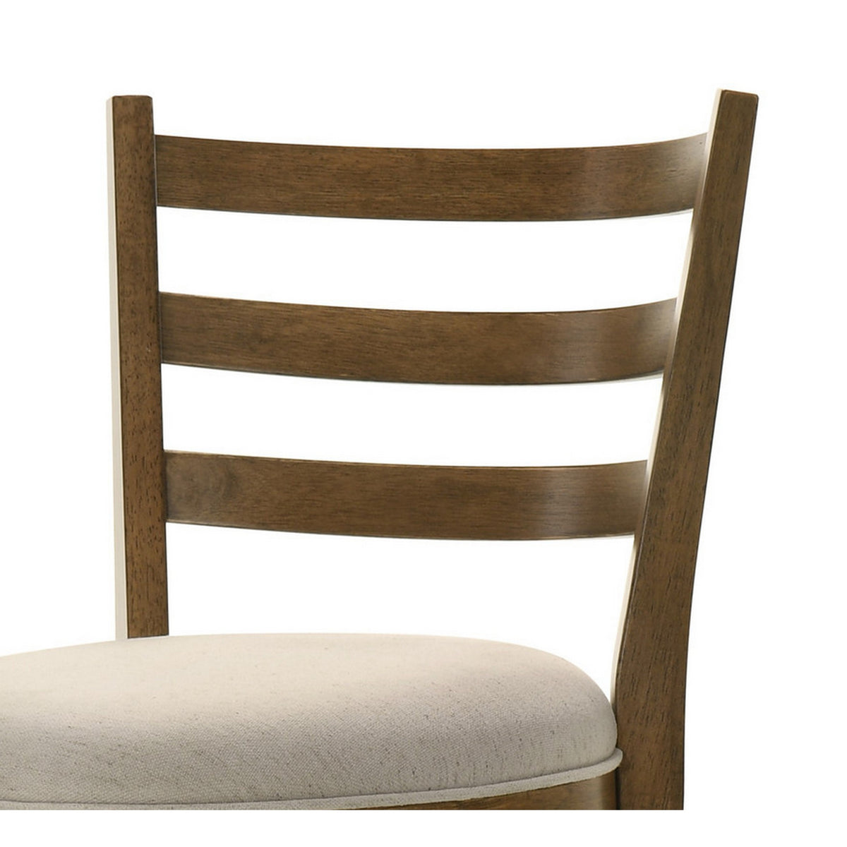 Fila 26 Inch Counter Height Swivel Stool Chair Padded Seat Brown By Casagear Home BM311411