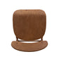 Seln 24 Inch Counter Stool Chair Curved Seat Open Back Dark Brown Wood By Casagear Home BM311543