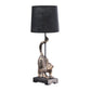 Ree 24 Inch Accent Table Lamp Monkey Resin Sculpture Drum Shade Bronze By Casagear Home BM311589