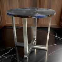 Blue and Gray and Chrome