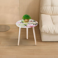 White and Pink and Multicolor