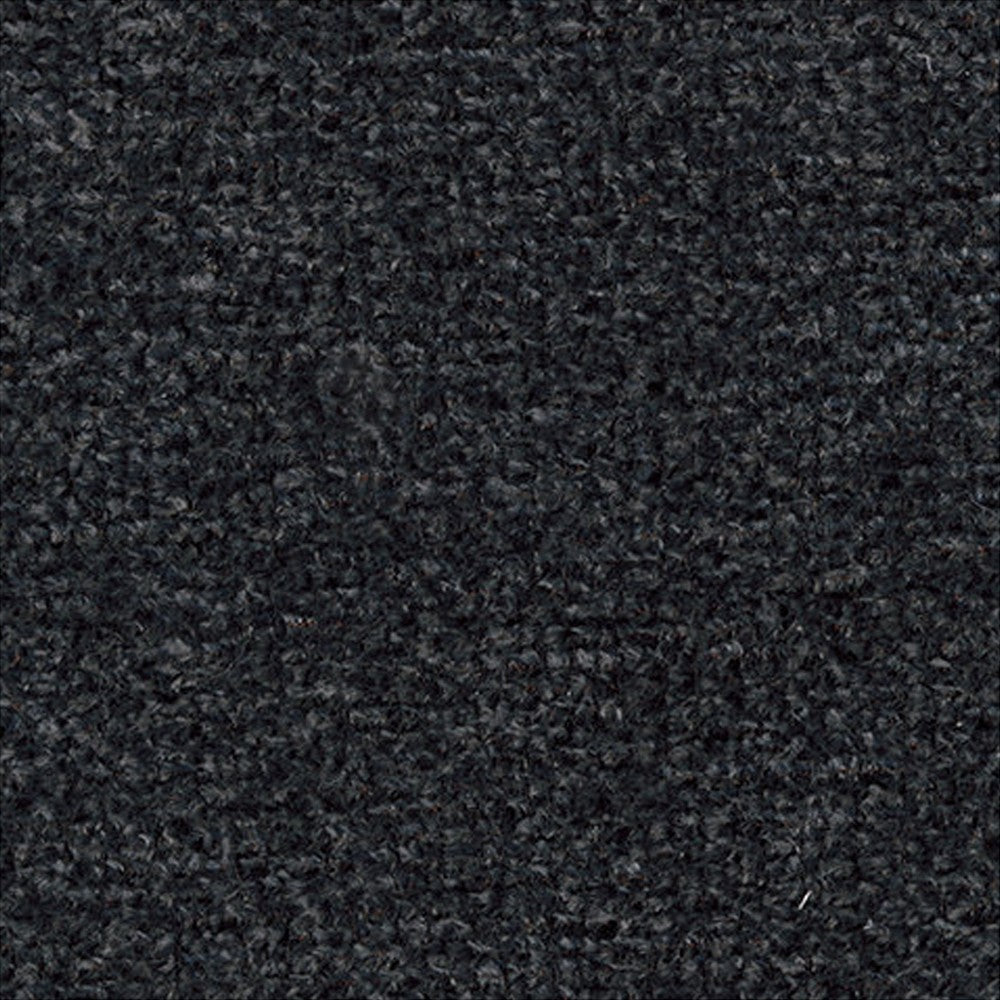 Alti 85 Inch Sofa with 2 Floral Print Throw Pillows Dark Gray Chenille By Casagear Home BM311717