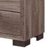 Rangley 47 Inch Tall Dresser Chest Wood 5 Drawers Metal Handles Brown By Casagear Home BM311823