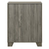 Shannon 45 Inch Tall Dresser Chest, Wood, Metal Handles, 4 Drawers, Brown By Casagear Home