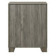 Shannon 45 Inch Tall Dresser Chest, Wood, Metal Handles, 4 Drawers, Brown By Casagear Home