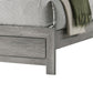 Robin Twin Size Bed Low Profile Base Rustic Gray Driftwood Finish By Casagear Home BM311849