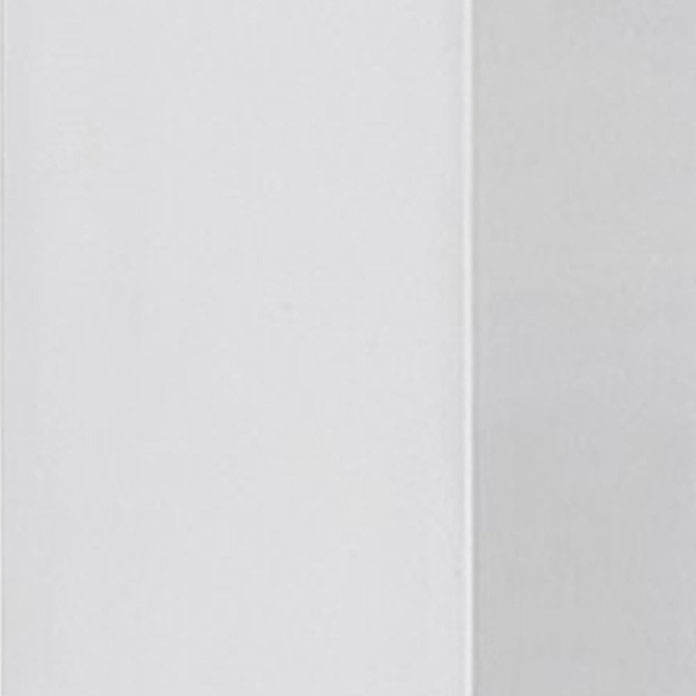 Libi 47 Inch Console Table Minimalist Rectangular Top Lacquered White By Casagear Home BM311921