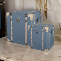 Blue and White and Chrome