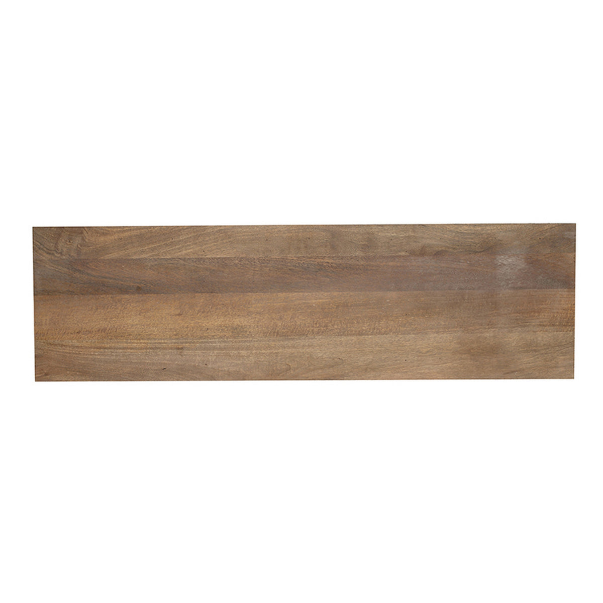 55 Inch TV Media Entertainment Console 2 Doors 2 Shelves Cutouts Brown By Casagear Home BM311989