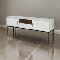 Acacia Wood and Iron and MDF