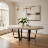 Acacia Wood and Iron and MDF