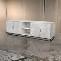 Acacia Wood and Iron and MDF