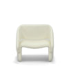 33 Inch Accent Chair Gold Buttons Winged Back Off White Upholstery By Casagear Home BM312009