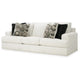 Ashley Henly 96’’ Sofa 4 Accent Pillows Oversized White Polyester BM312029