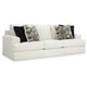 Ashley Henly 96’’ Sofa 4 Accent Pillows Oversized White Polyester BM312029
